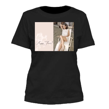 Anna Friel Women's Cut T-Shirt