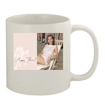 Anna Friel 11oz White Mug