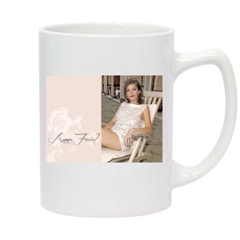 Anna Friel 14oz White Statesman Mug