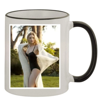 Anna Torv 11oz Colored Rim & Handle Mug