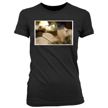 Anna Torv Women's Junior Cut Crewneck T-Shirt