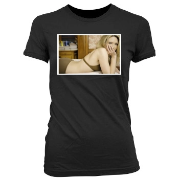 Anna Torv Women's Junior Cut Crewneck T-Shirt