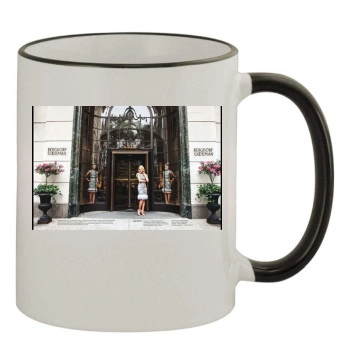 AnnaSophia Robb 11oz Colored Rim & Handle Mug