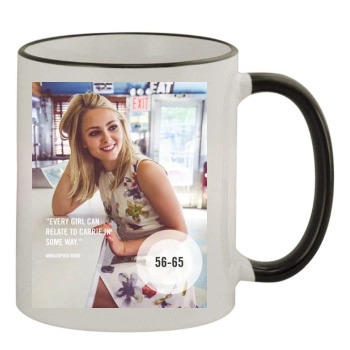 AnnaSophia Robb 11oz Colored Rim & Handle Mug