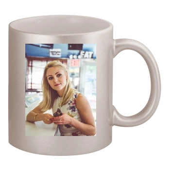 AnnaSophia Robb 11oz Metallic Silver Mug