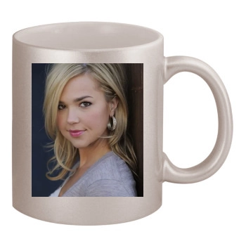 Arielle Kebbel 11oz Metallic Silver Mug