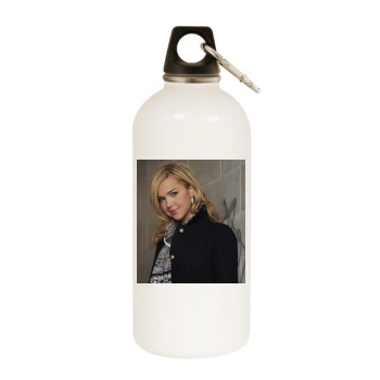 Arielle Kebbel White Water Bottle With Carabiner