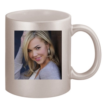 Arielle Kebbel 11oz Metallic Silver Mug