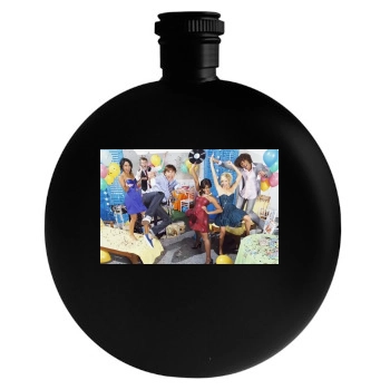 Ashley Tisdale Round Flask