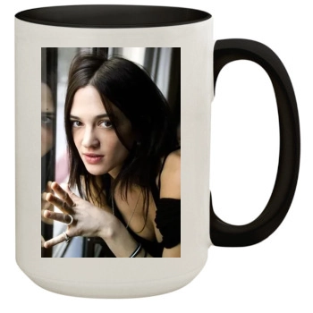 Asia Argento 15oz Colored Inner & Handle Mug