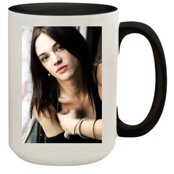 Asia Argento 15oz Colored Inner & Handle Mug