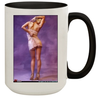 Asia Argento 15oz Colored Inner & Handle Mug