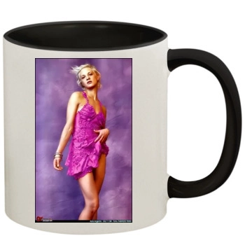 Asia Argento 11oz Colored Inner & Handle Mug