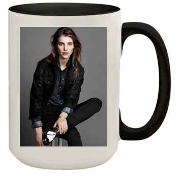 Asia Argento 15oz Colored Inner & Handle Mug