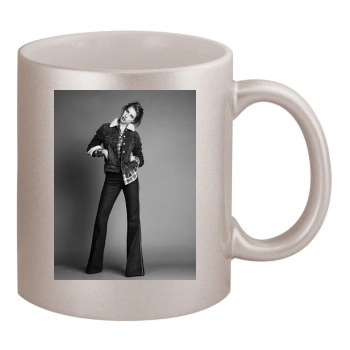 Asia Argento 11oz Metallic Silver Mug