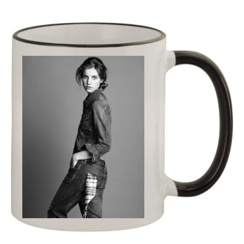 Asia Argento 11oz Colored Rim & Handle Mug