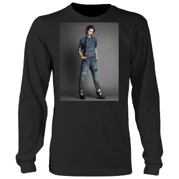 Asia Argento Men's Heavy Long Sleeve TShirt