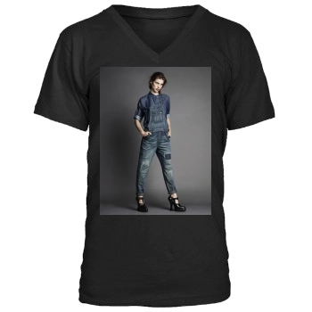 Asia Argento Men's V-Neck T-Shirt