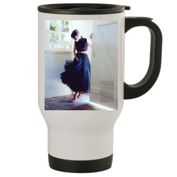 Aubrey Plaza Stainless Steel Travel Mug