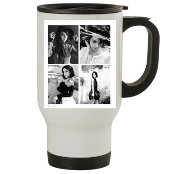 Aubrey Plaza Stainless Steel Travel Mug