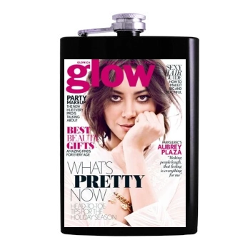 Aubrey Plaza Hip Flask