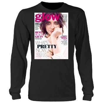 Aubrey Plaza Men's Heavy Long Sleeve TShirt