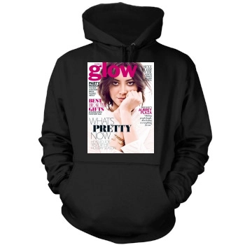 Aubrey Plaza Mens Pullover Hoodie Sweatshirt