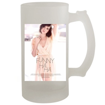 Aubrey Plaza 16oz Frosted Beer Stein