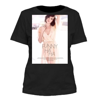 Aubrey Plaza Women's Cut T-Shirt