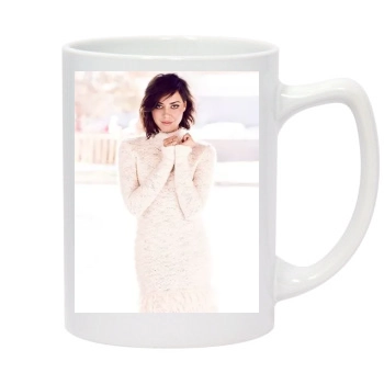 Aubrey Plaza 14oz White Statesman Mug