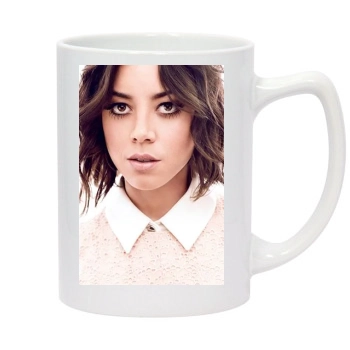 Aubrey Plaza 14oz White Statesman Mug