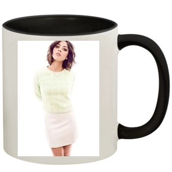 Aubrey Plaza 11oz Colored Inner & Handle Mug