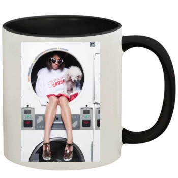 Aubrey Plaza 11oz Colored Inner & Handle Mug