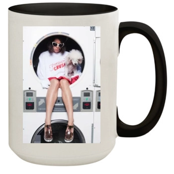 Aubrey Plaza 15oz Colored Inner & Handle Mug