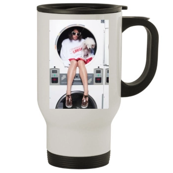 Aubrey Plaza Stainless Steel Travel Mug