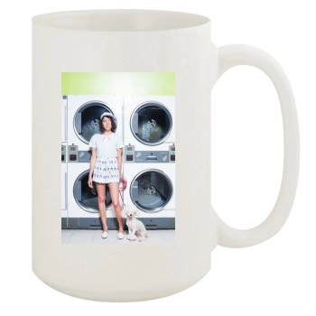 Aubrey Plaza 15oz White Mug