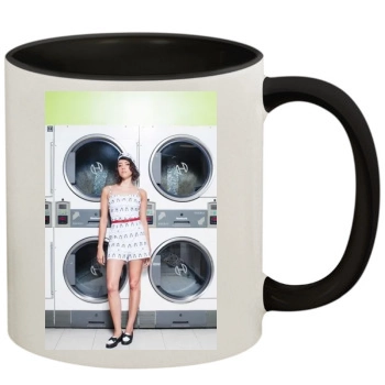 Aubrey Plaza 11oz Colored Inner & Handle Mug