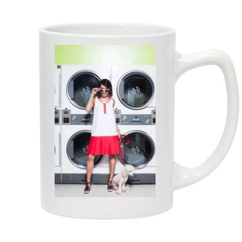 Aubrey Plaza 14oz White Statesman Mug