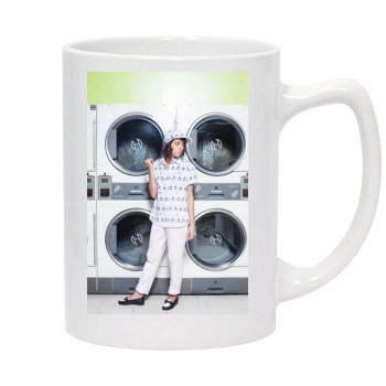 Aubrey Plaza 14oz White Statesman Mug