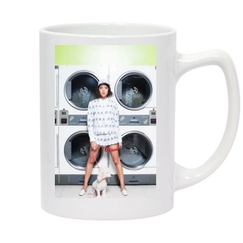 Aubrey Plaza 14oz White Statesman Mug