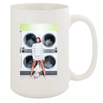 Aubrey Plaza 15oz White Mug