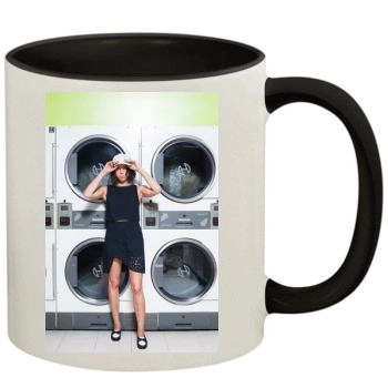 Aubrey Plaza 11oz Colored Inner & Handle Mug