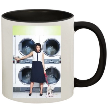 Aubrey Plaza 11oz Colored Inner & Handle Mug