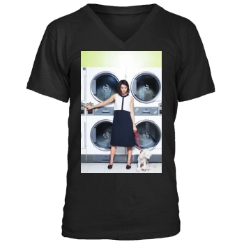 Aubrey Plaza Men's V-Neck T-Shirt