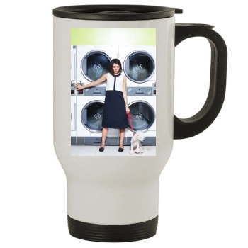 Aubrey Plaza Stainless Steel Travel Mug