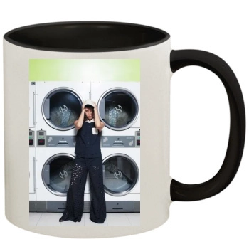 Aubrey Plaza 11oz Colored Inner & Handle Mug