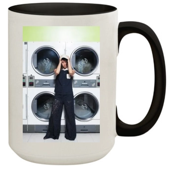 Aubrey Plaza 15oz Colored Inner & Handle Mug