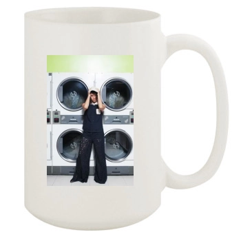 Aubrey Plaza 15oz White Mug