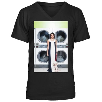 Aubrey Plaza Men's V-Neck T-Shirt