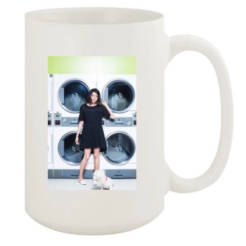 Aubrey Plaza 15oz White Mug